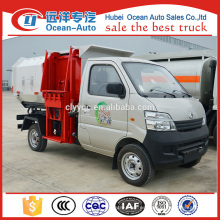 2015 Changan nueva condición pequeña capacidad de transferencia camión de basura
